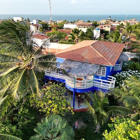 Charming Blue House With Kitchen Parking And Garden Villa Canoa Quebrada Exteriör bild