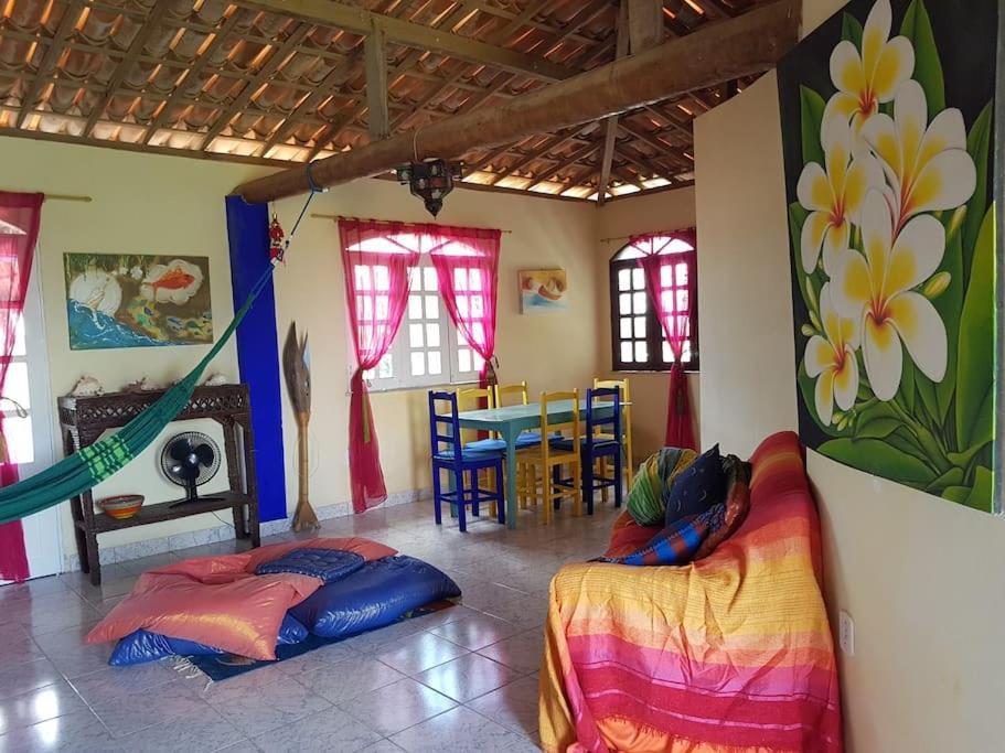 Charming Blue House With Kitchen Parking And Garden Villa Canoa Quebrada Exteriör bild