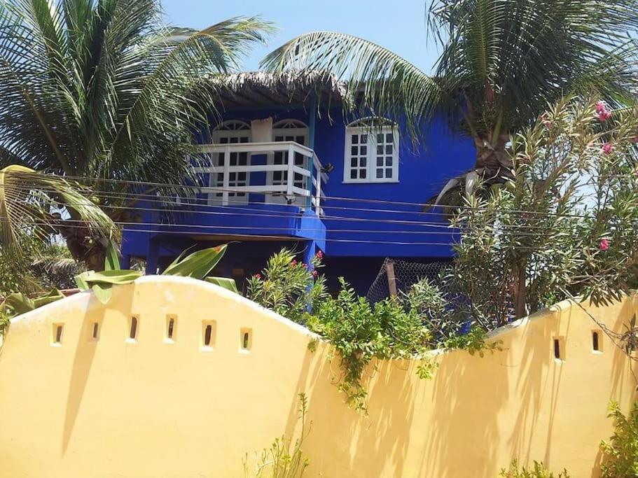 Charming Blue House With Kitchen Parking And Garden Villa Canoa Quebrada Exteriör bild