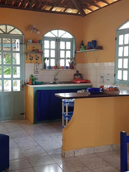 Charming Blue House With Kitchen Parking And Garden Villa Canoa Quebrada Exteriör bild
