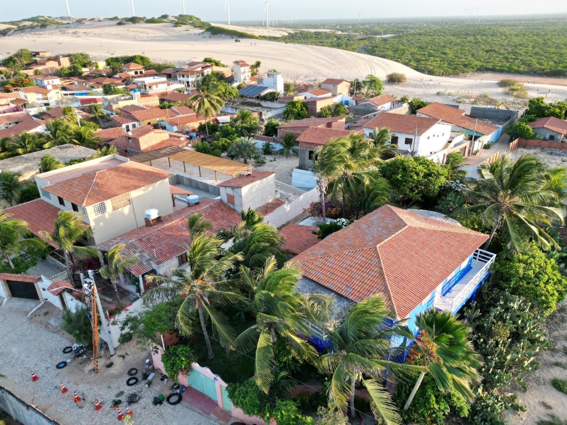 Charming Blue House With Kitchen Parking And Garden Villa Canoa Quebrada Exteriör bild