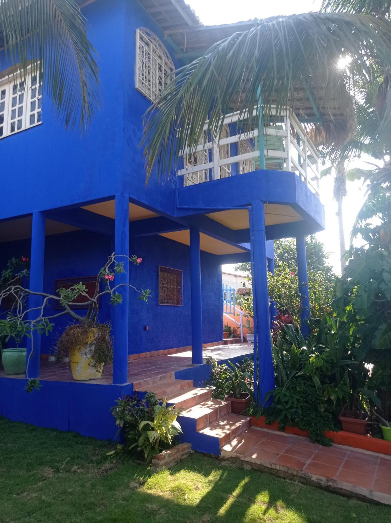 Charming Blue House With Kitchen Parking And Garden Villa Canoa Quebrada Exteriör bild