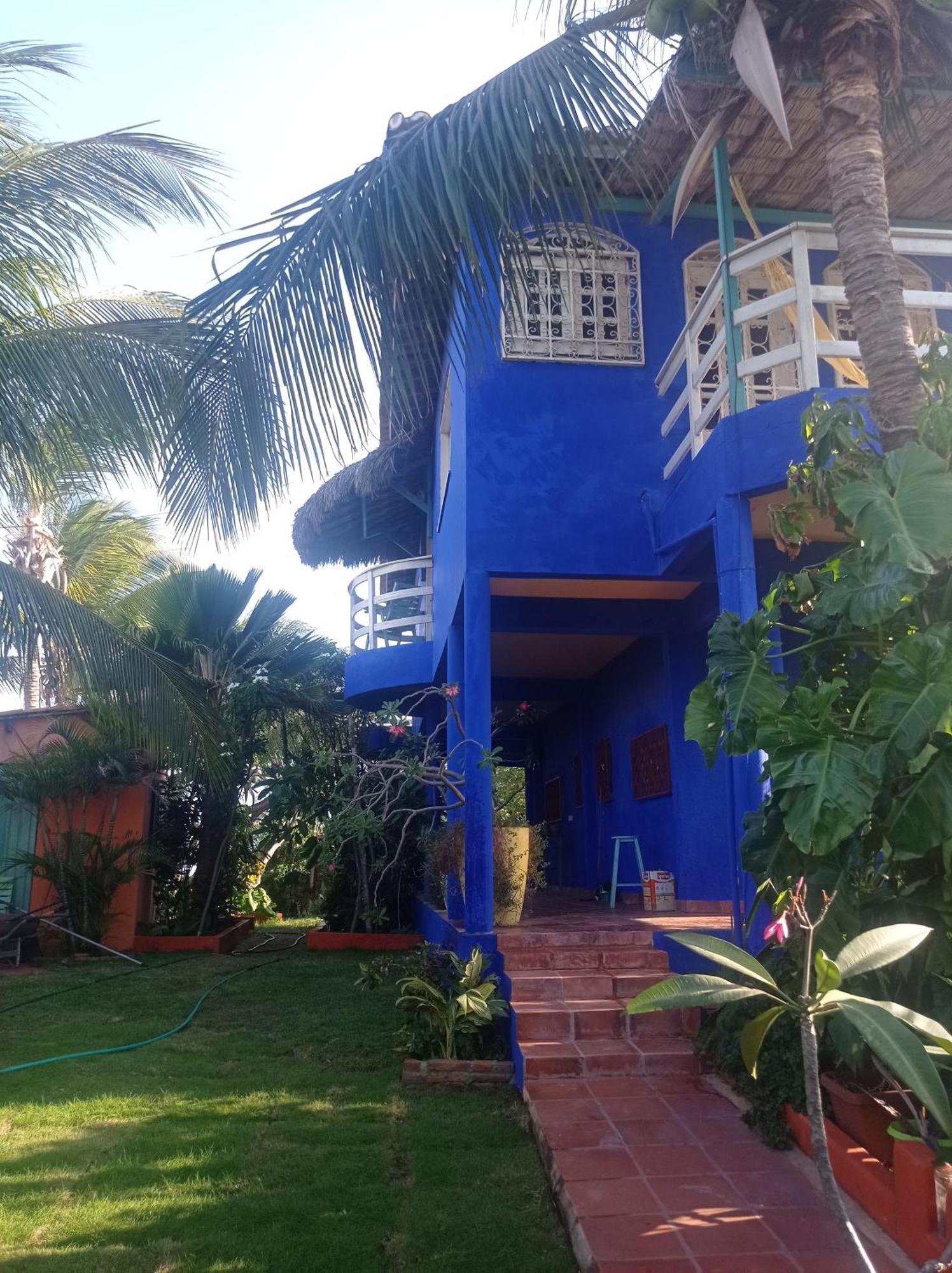 Charming Blue House With Kitchen Parking And Garden Villa Canoa Quebrada Exteriör bild