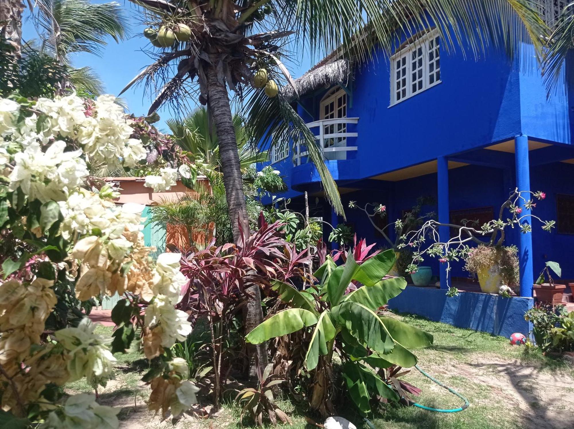 Charming Blue House With Kitchen Parking And Garden Villa Canoa Quebrada Exteriör bild