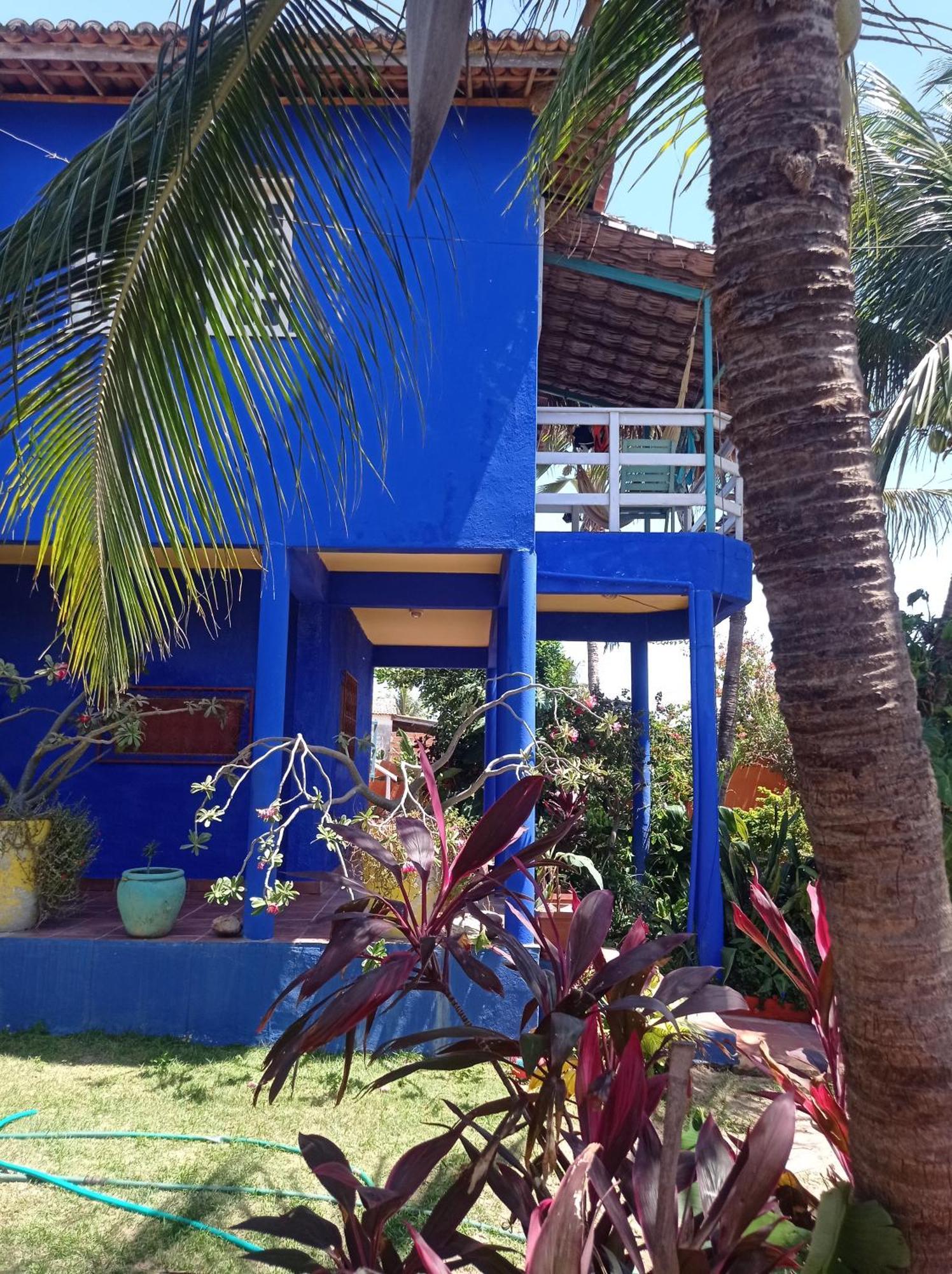 Charming Blue House With Kitchen Parking And Garden Villa Canoa Quebrada Exteriör bild