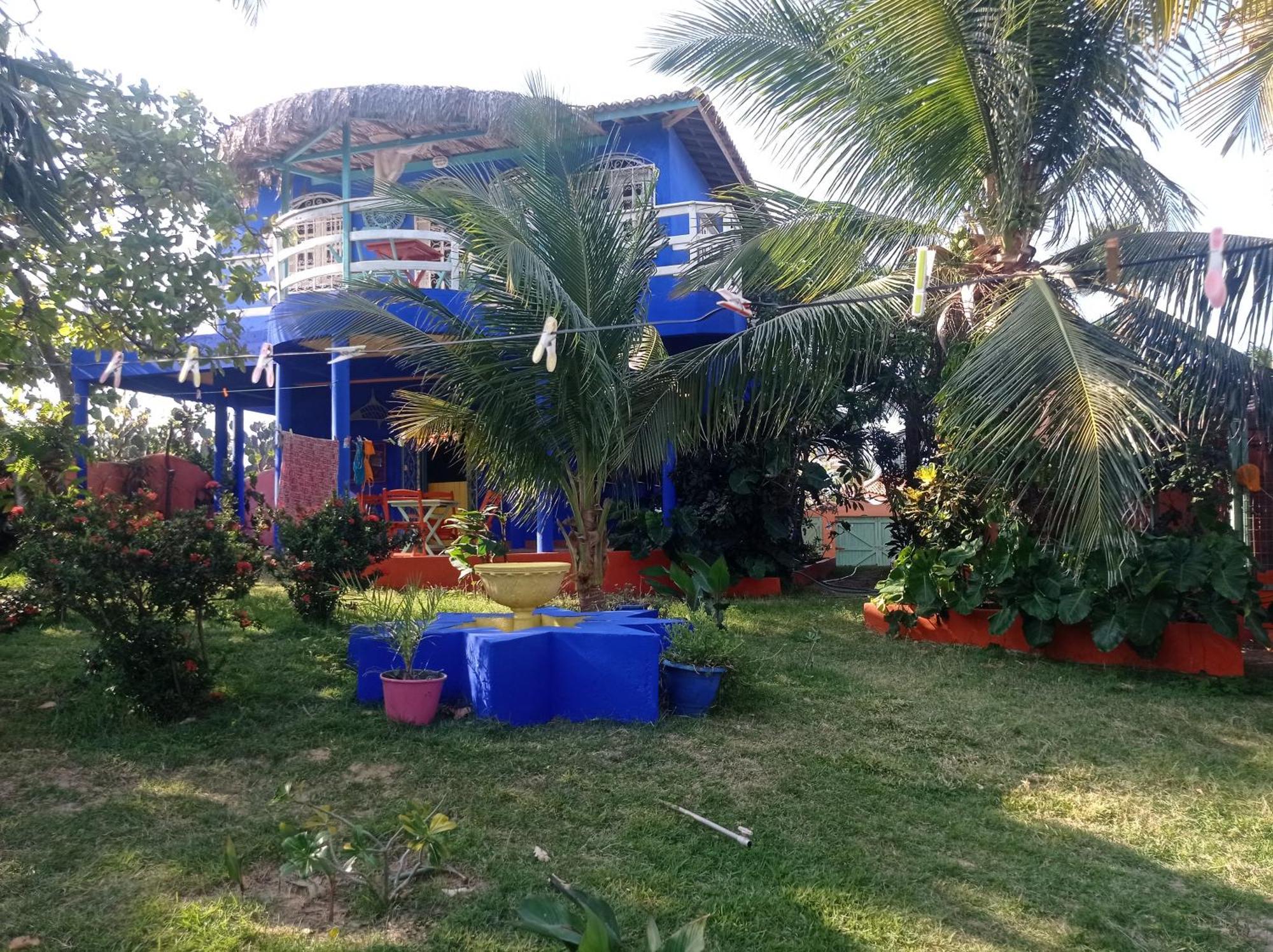 Charming Blue House With Kitchen Parking And Garden Villa Canoa Quebrada Exteriör bild